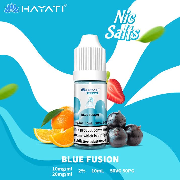 Hayati Pro Max Nic Salt - Blue Fusion | Buy 1 Get 1 free