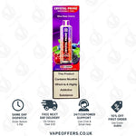 Load image into Gallery viewer, Blue Razz Cherry Crystal Prime 7000 Vape
