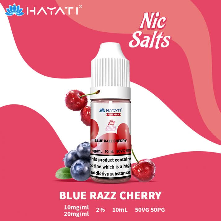 Hayati Pro Max Nic Salt - Blue Razz Cherry | Buy 1 Get 1 free