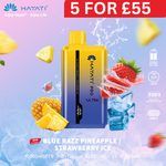 Load image into Gallery viewer, Blue Razz Pineapple / Strawberry Ice - Hayati Pro Ultra 15000 Puffs
