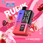 Load image into Gallery viewer, Hayati Rubik 7000 Puffs - Blue Razz Cherry 
