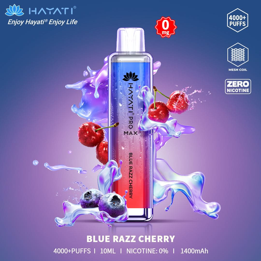 Blue Razz Cherry Hayati Pro Max (0mg) 