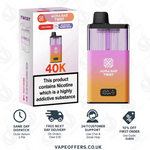 Load image into Gallery viewer, Blue Razz Gummy Bear &amp; Fruit Bomb – Aura Bar Twist 40K
