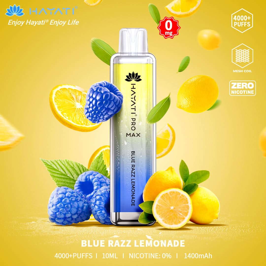 Blue Razz Lemonade Hayati Pro Max (0mg)