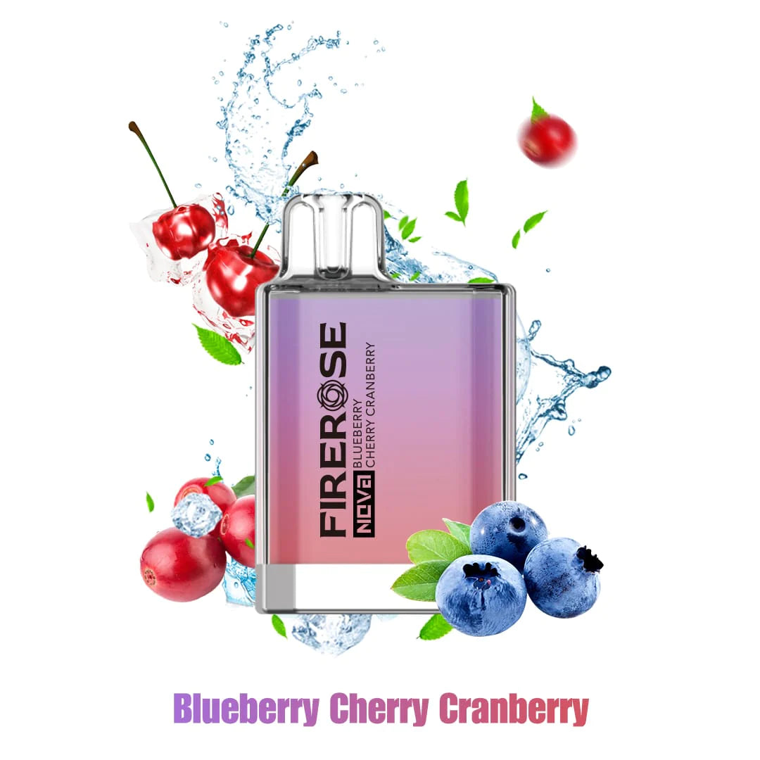 Elux Firerose Nova 600 Puffs Blueberry Cheery Cranberry