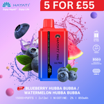 Load image into Gallery viewer, Blueberry Hubba Bubba / Watermelon Hubba Bubba - Hayati Pro Ultra 15000 Puffs
