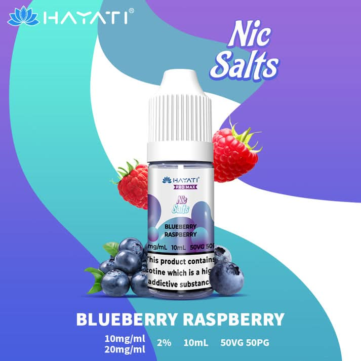 Hayati Pro Max Nic Salt - Blueberry Raspberry