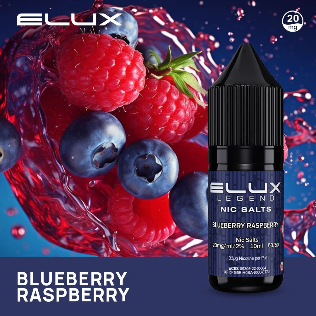 Blueberry Raspberry Elux Legend Nic Salt 20mg