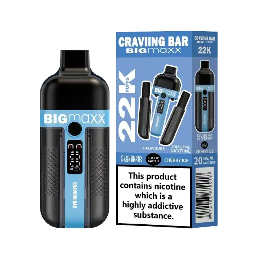 Fizzy Cherry & Fizzy Orange Craving Bar Big Maxx 22k 