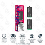 Load image into Gallery viewer, Blueberry Raspberry Elux Legend 1500 2in1 Prefilled Pods
