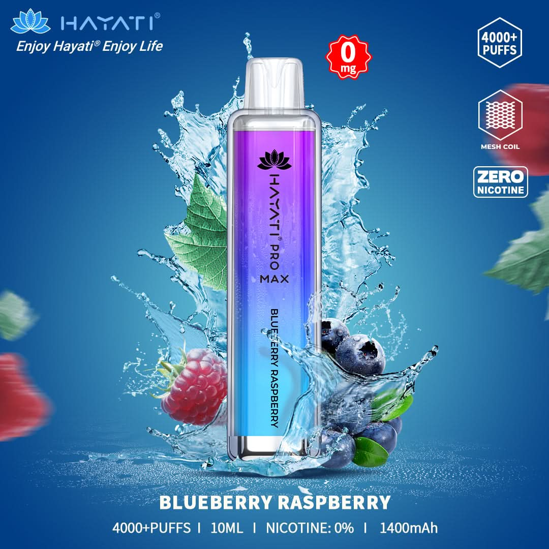 Blueberry Raspberry Hayati Pro Max (0mg) 