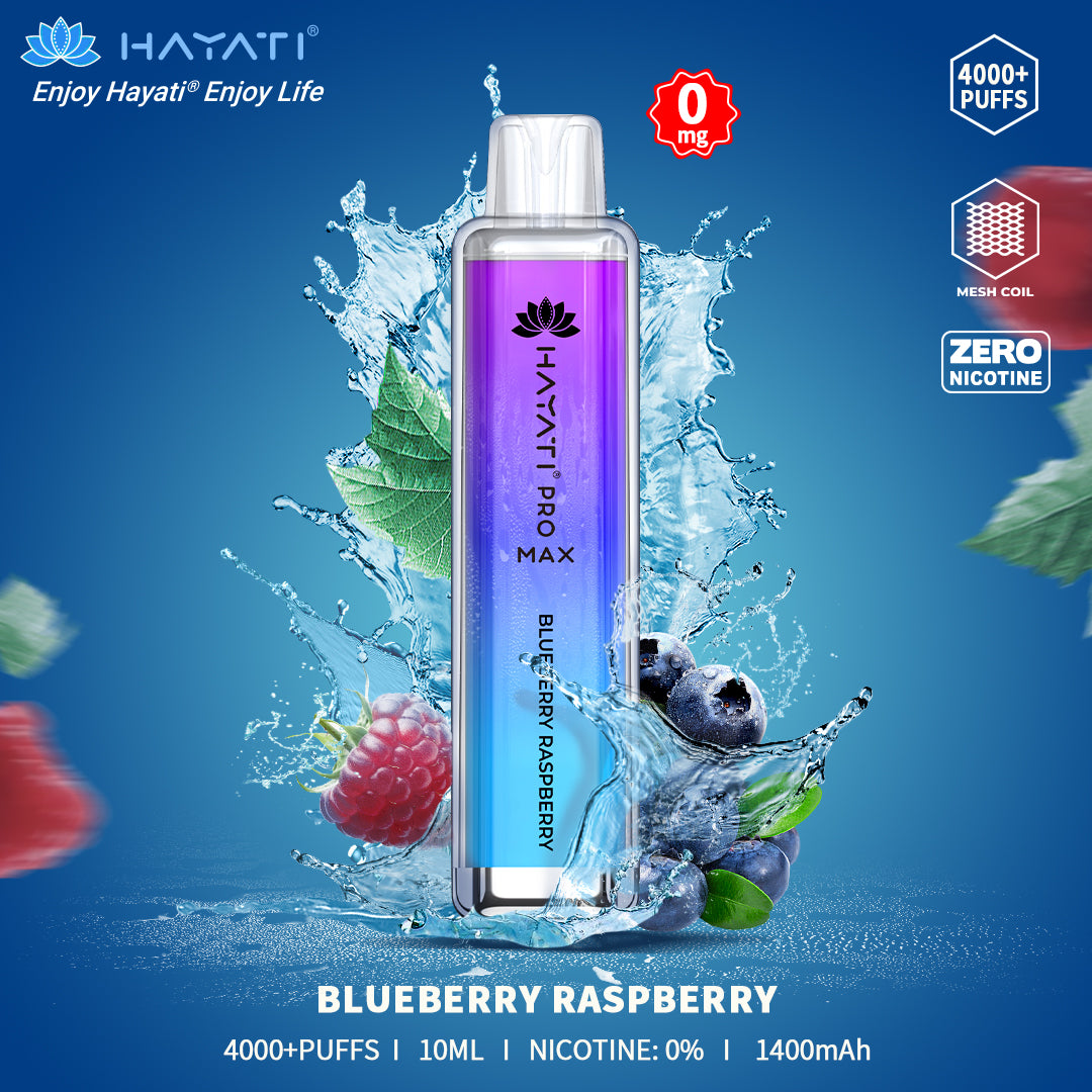 Blueberry Raspberry Hayati Pro Max (0mg) 