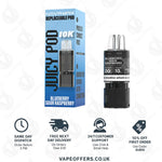 Load image into Gallery viewer, Juicy Pod Novamax 10K Prefilled Pods - Blueberry Sour Raspberry 
