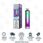 Load image into Gallery viewer, Blueberry Sour Raspberry Bloody Bar Crystal 10K Prefilled Pod Kit
