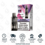 Load image into Gallery viewer, Blueberry Sour Raspberry OXBAR OF 6000 Prefilled Pod
