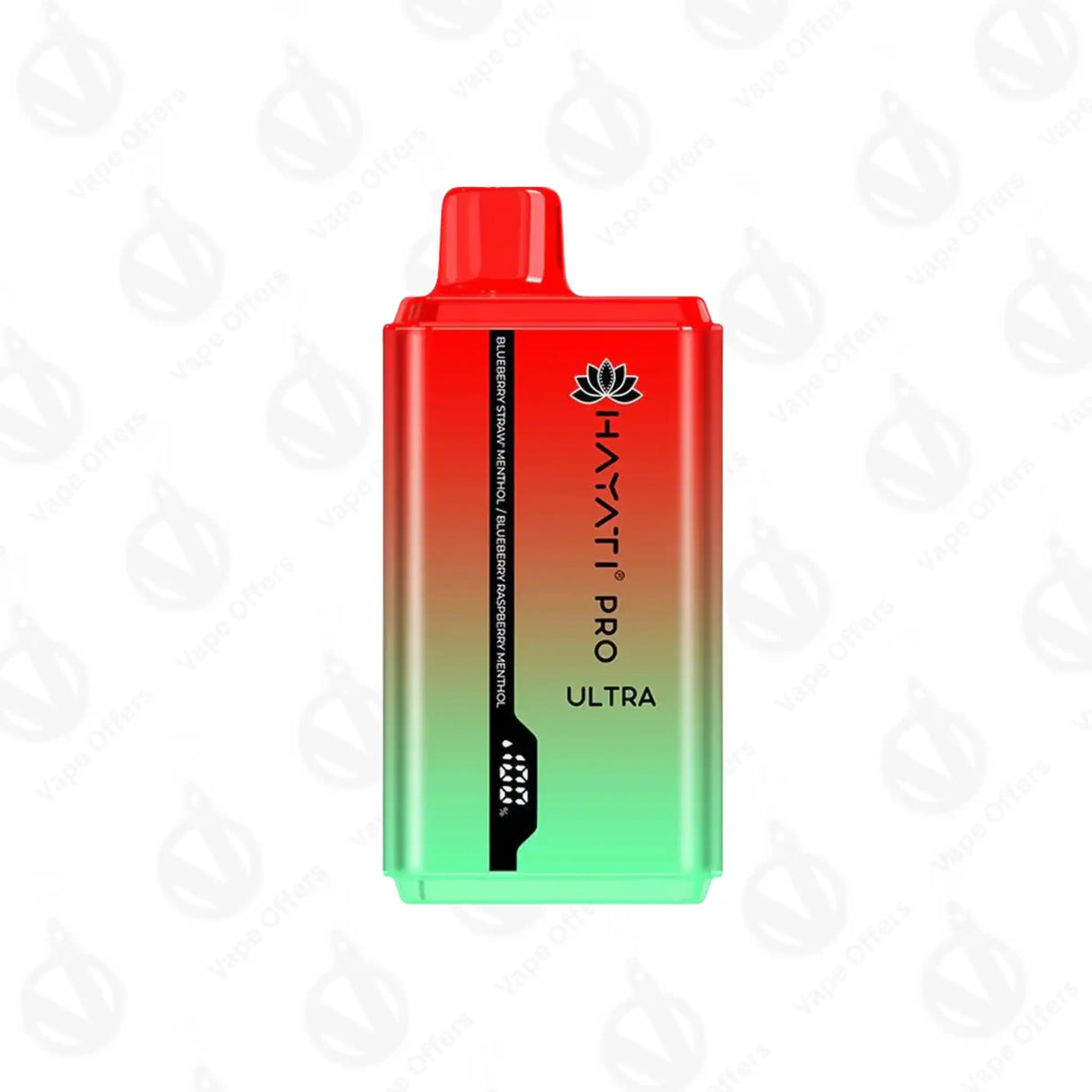 Blueberry Strawberry Menthol and Blueberry Raspberry Menthol Hayati Pro Ultra 15000 Puffs