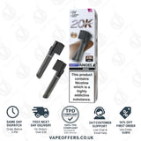 Brown Edition Vapes Bars Angel 20k Prefilled Dual Pod