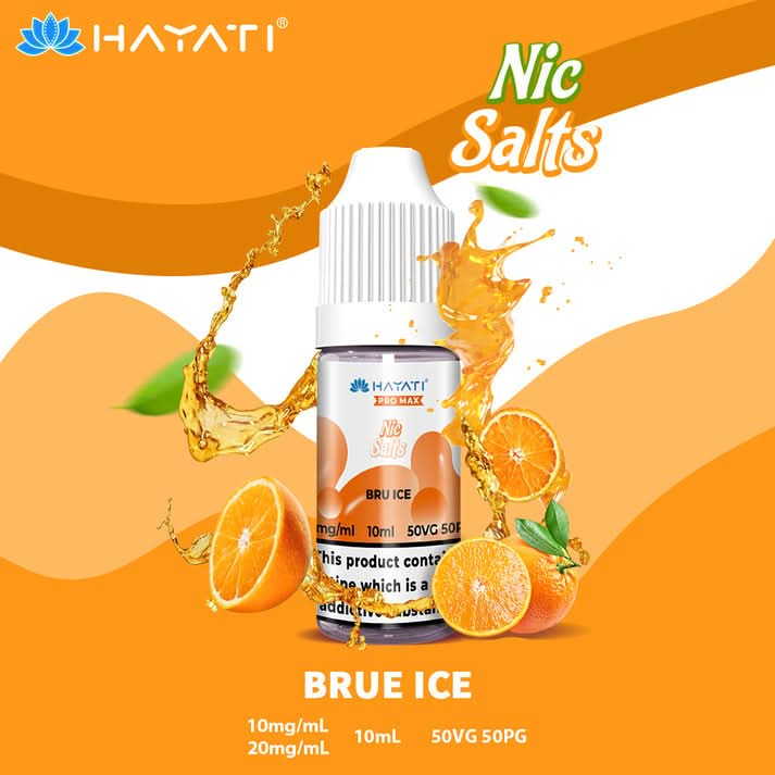 Hayati Pro Max Nic Salt - Brue Ice