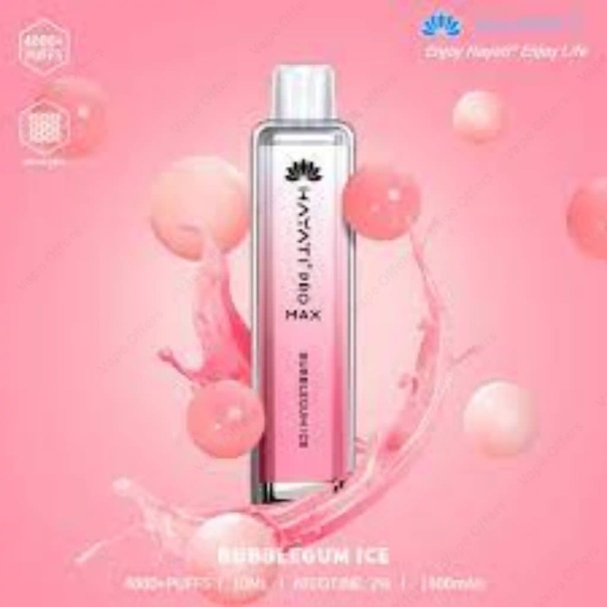 Bubblegum Ice Hayati Pro Max (0mg)