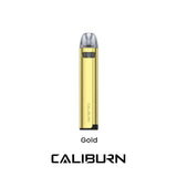 Uwell Caliburn A2s Pod Kit - Gold