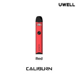 Uwell Caliburn A3 Pod Kit - Red