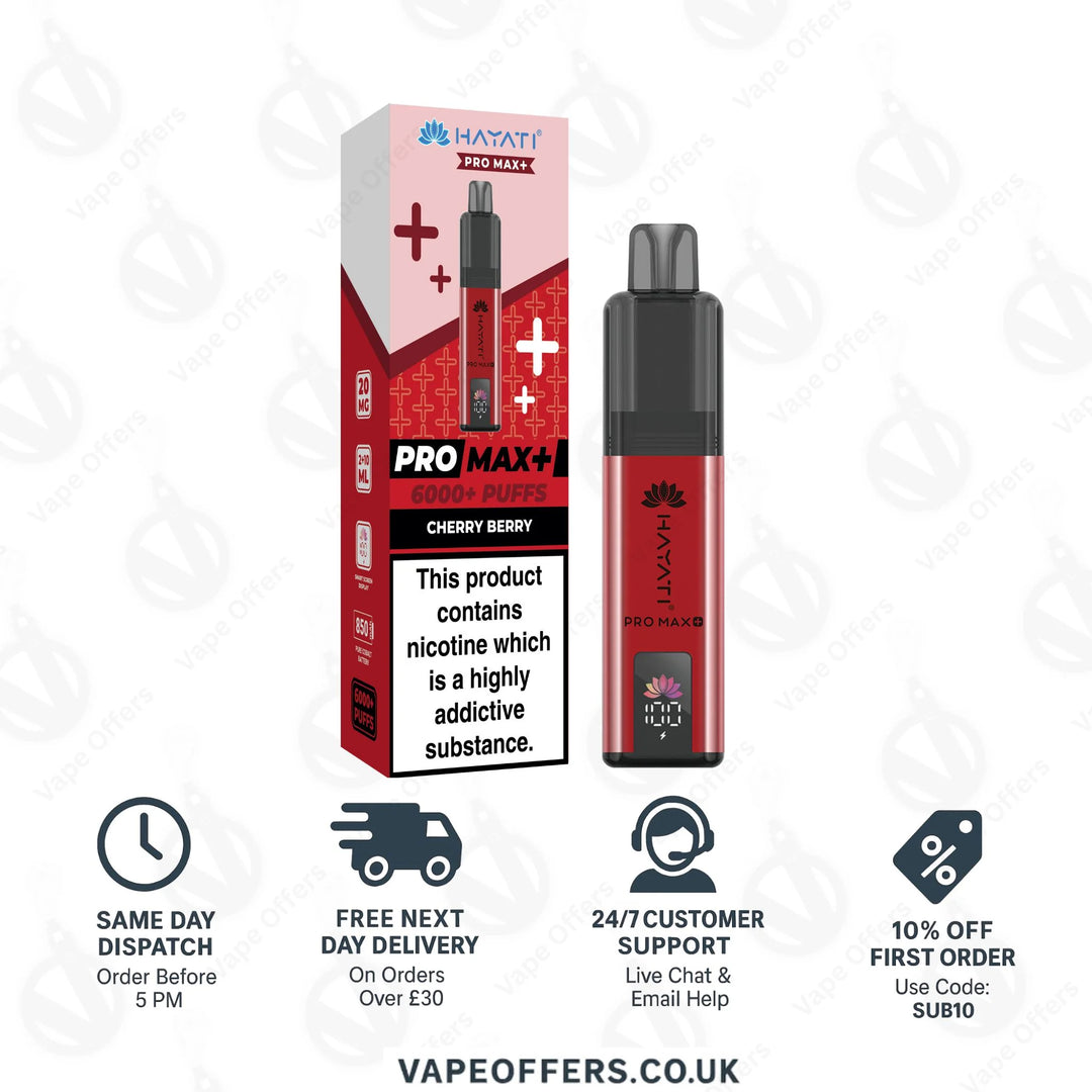 Hayati Pro Max Plus 6000 Pod Kit | Box Of 5 For £40