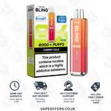 The Crystal Bling Max 8000 Preffilled Pod Kit