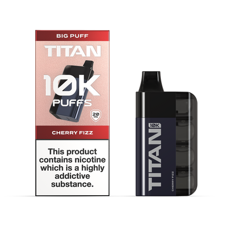Cherry Fizz - Titan 10k Puff Disposable Vape 
