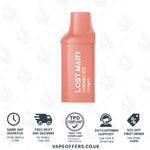 Load image into Gallery viewer, Cherry Ice Lost Mary BM600 Prefilled Pod
