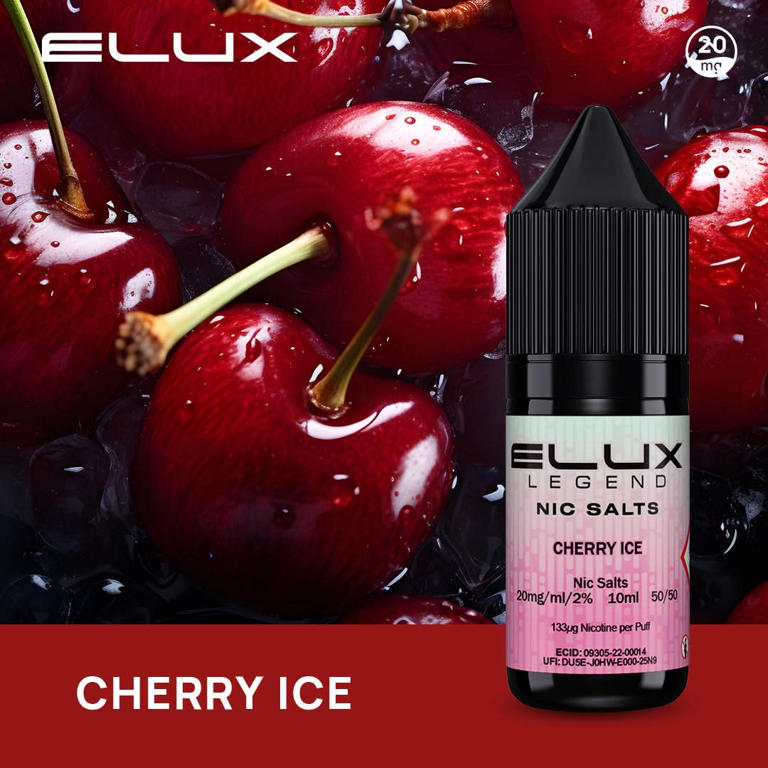 Cherry Ice Elux Legend Nic Salt 20mg