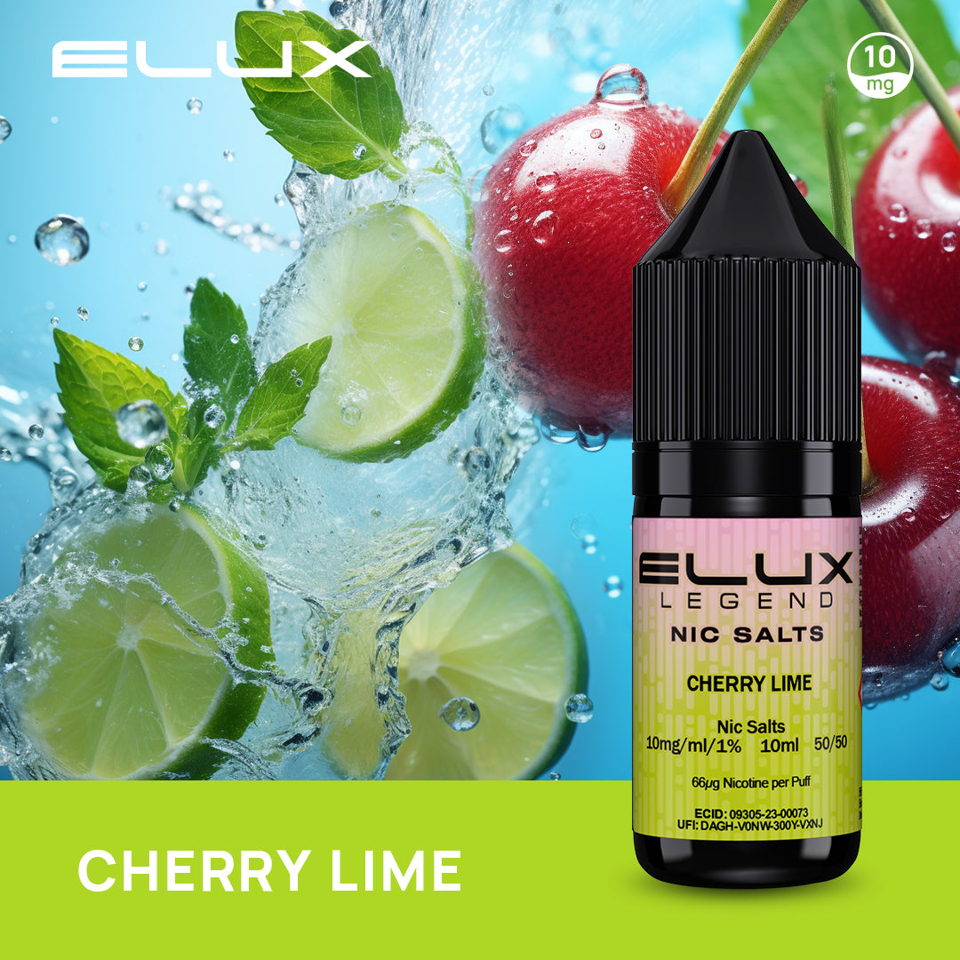 Cherry Lime Elux Legend Nic Salt 10mg