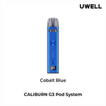 Load image into Gallery viewer, Uwell Caliburn G3 Pod Vape Kit Cobalt Blue 
