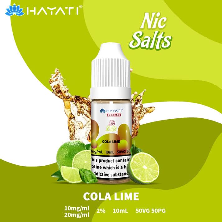 Hayati Pro Max Nic Salt - Cola Lime | Buy 1 Get 1 free