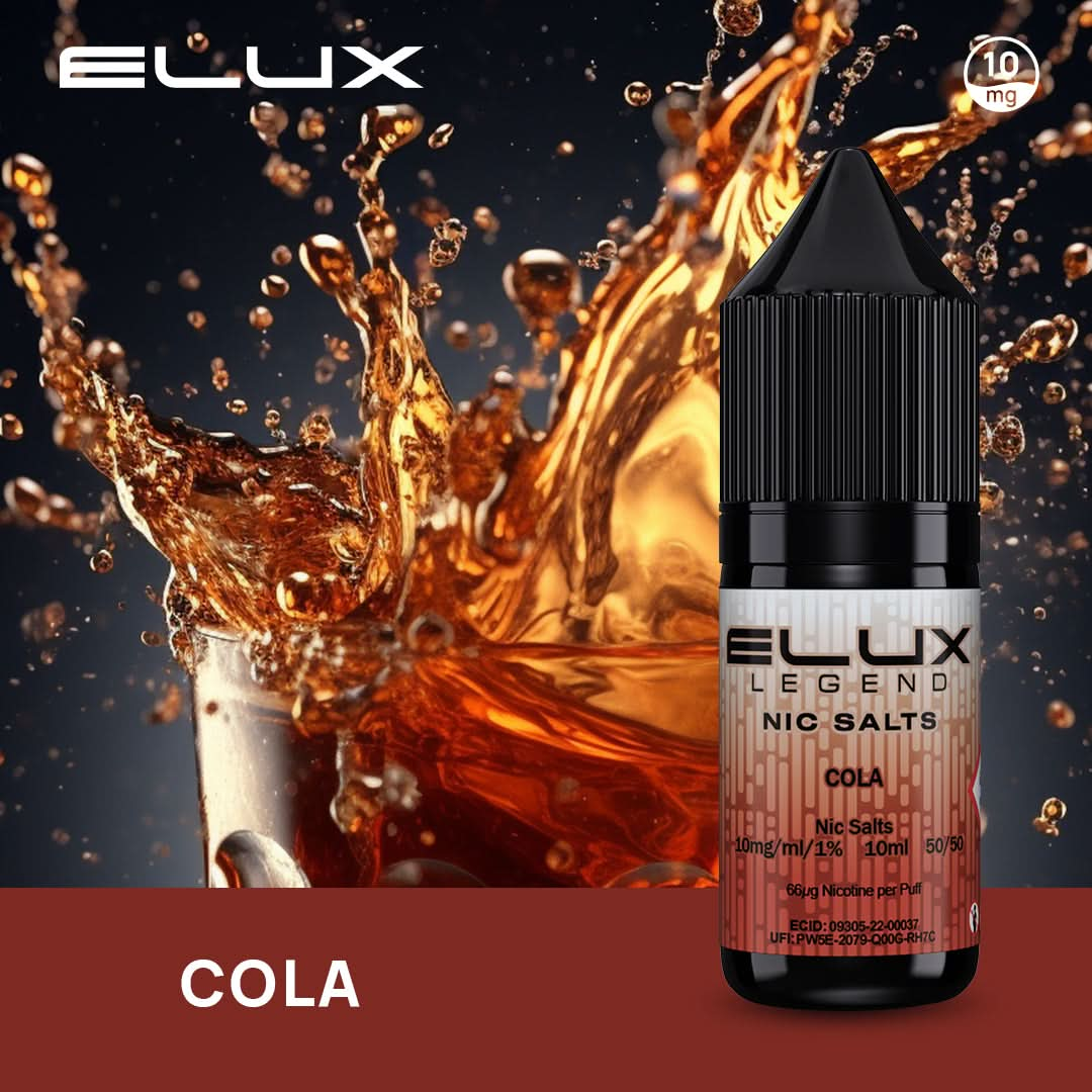 Cola Elux Legend Nic Salt 10mg