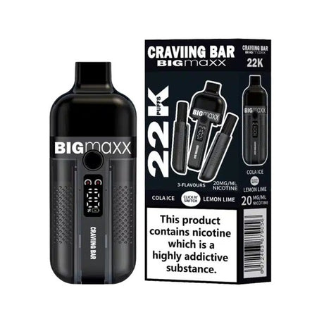 Cola Ice & Lemon Lime - Craving Bar Big Maxx 22k 