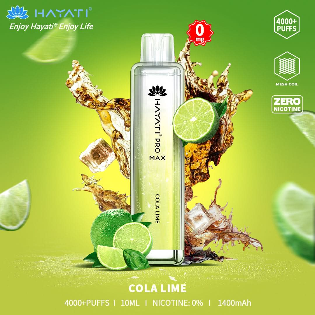 Cola Lime Hayati Pro Max (0mg) 