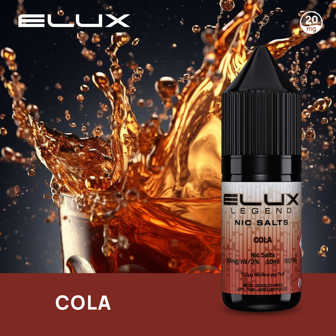 Cola Elux Legend Nic Salt 20mg