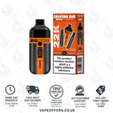 Craving Bar Big Maxx 22k Prefilled Vape kit Lemon Lime and Mango Ice