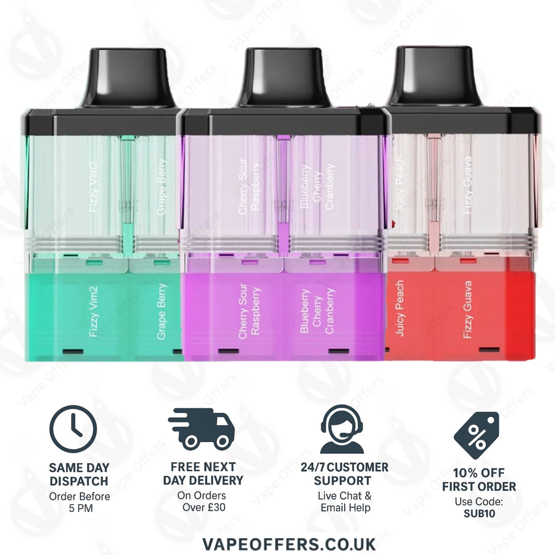 Crystal Galaxy Focus 2 30K Refills | Replacement Pods