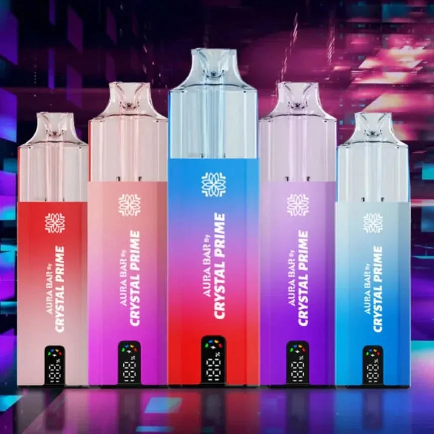 Crystal Prime 10,000 Aura Bar Prefilled Vape Kit - Get 2 For 18 Crystal Prime 10,000 Aura Bar Prefilled Vape Kit - Get 2 For 18