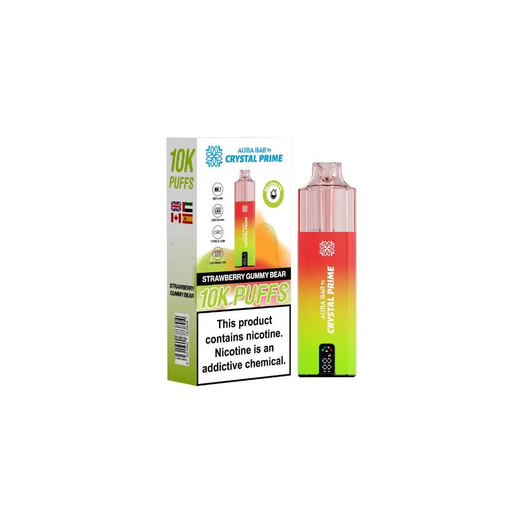 Crystal Prime 10k - Strawberry Gummy Bear