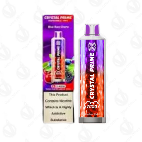 Crystal Prime 7000 Blue Razz Cherry Vape