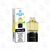Crystal Prime Aura Bar 10k Lemon Lime Prefilled Vape Pod