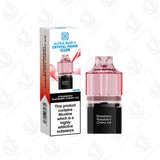 Crystal Prime Aura Bar 10k Strawberry Raspberry Cherry Ice Prefilled Vape Pod