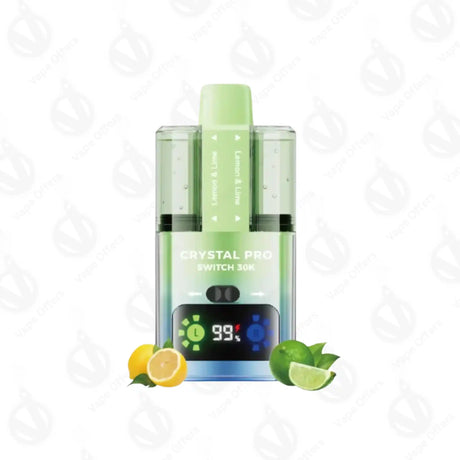 Crystal Pro Switch 30K Lemon Lime & Lemon Lime Vape Kit