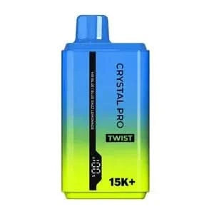 Crystal Pro Twist 15000 - Blueberry Skittles & Blueberry Bubblegum 