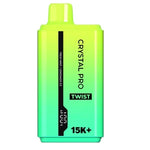 Load image into Gallery viewer, Crystal Pro Twist 15000 - Fresh Mint &amp; Lemonade Ice
