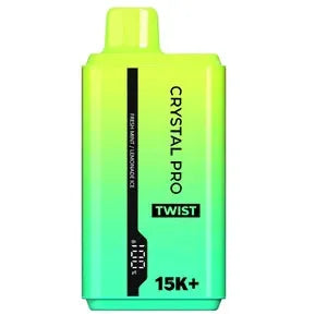 Crystal Pro Twist 15000 - Fresh Mint & Lemonade Ice