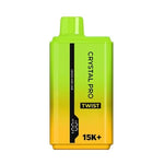 Load image into Gallery viewer, Crystal Pro Twist 15000 - Lemon Lime (Single)
