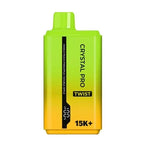 Load image into Gallery viewer, Crystal Pro Twist 15000 - Mango Peach Pineapple &amp; Double Apple
